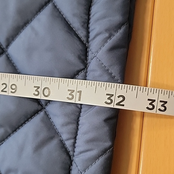 Brooks Brothers 346 Size L Quilted Zip/Button Closure Hidden Hood Jacket, EUC - Picture 9 of 13